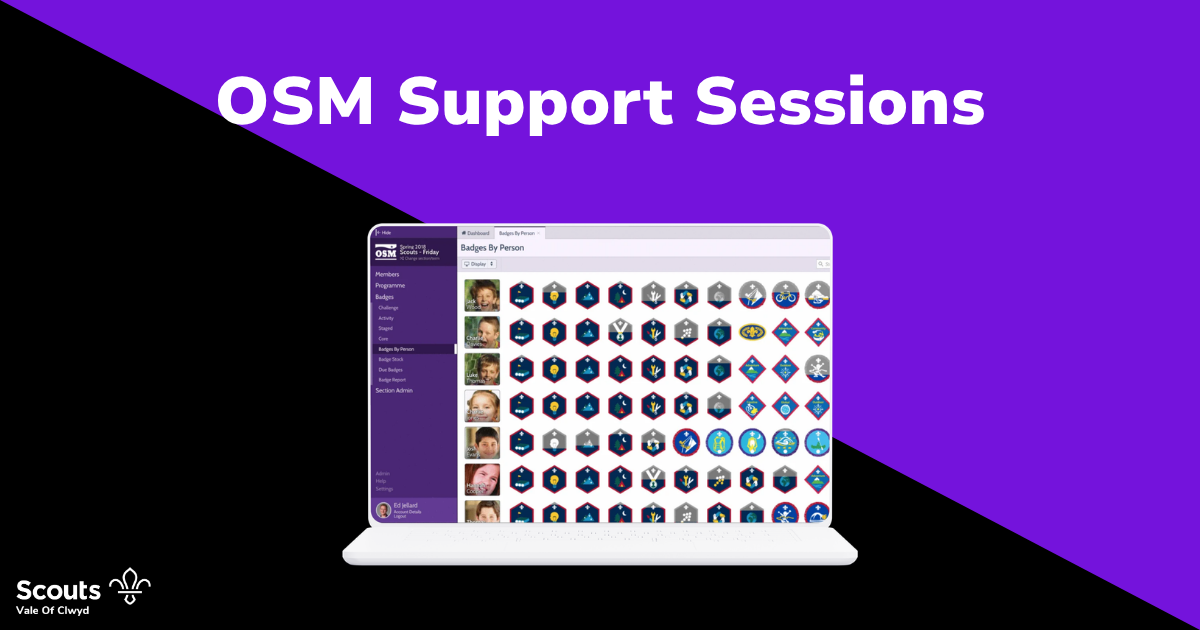 Online Scout Manager (OSM) Support Session